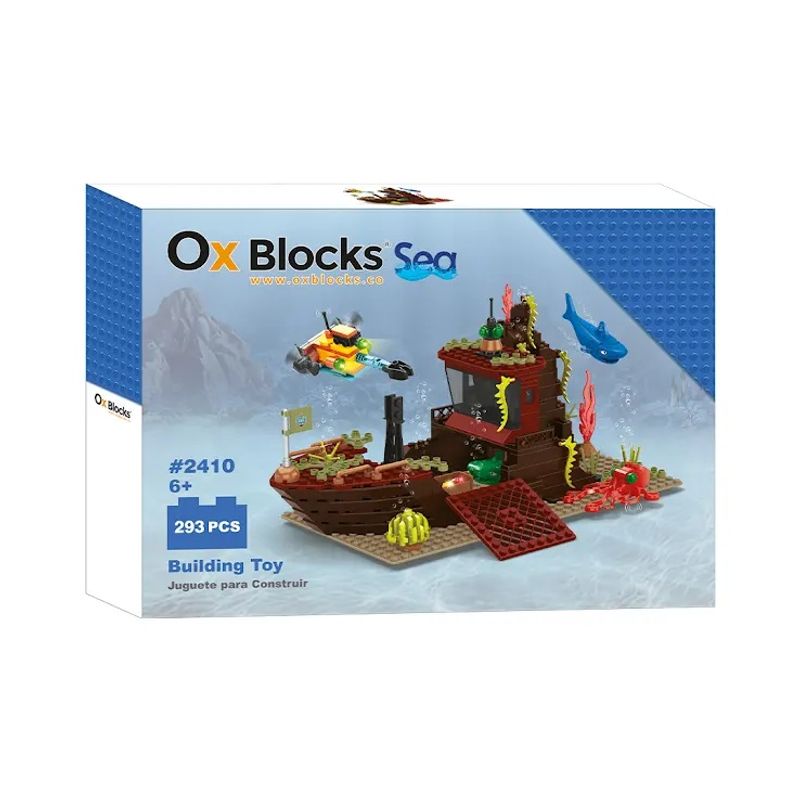OX TOYS - OX Sea  Bloques de juguete para construir  293 piezas 2410