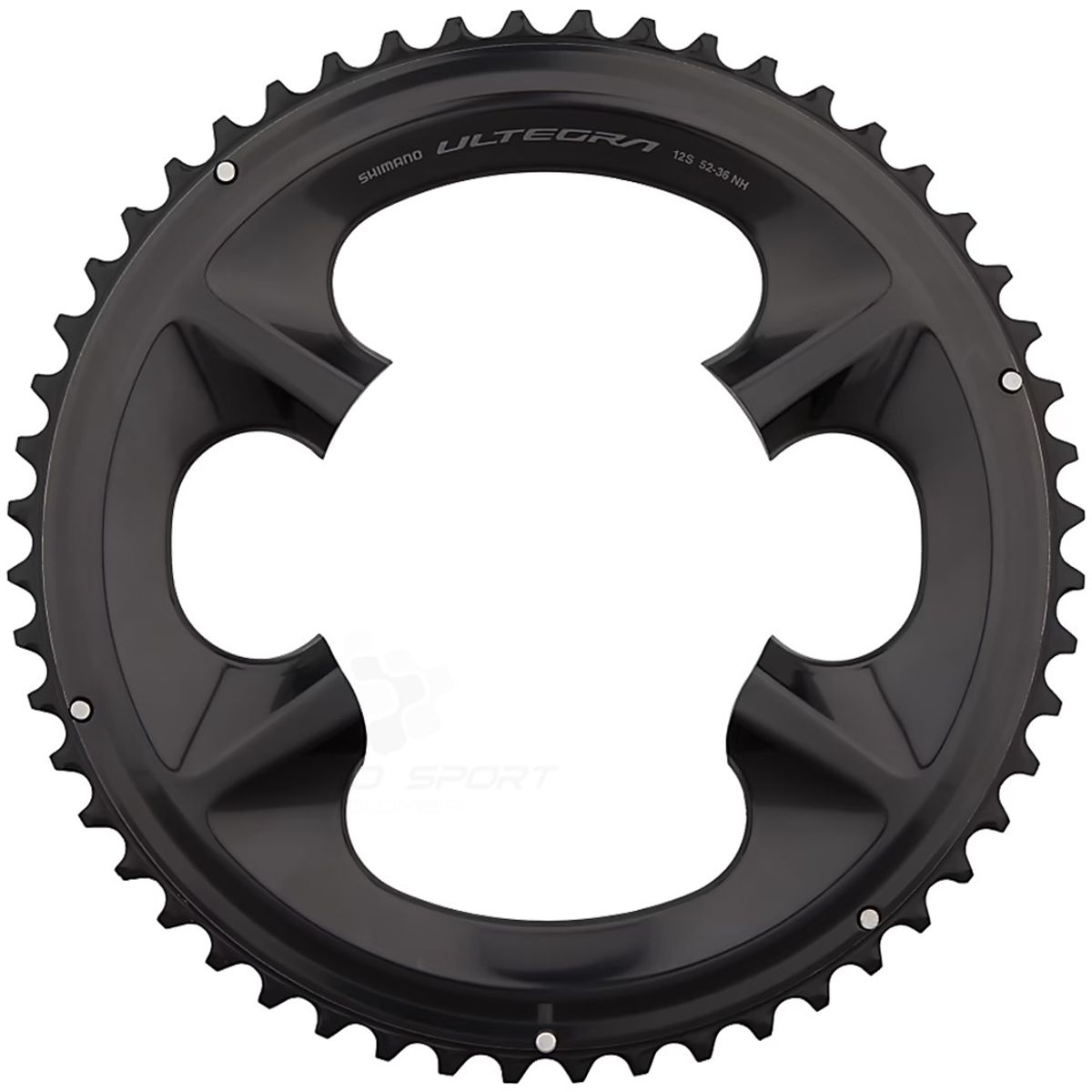 SHIMANO - Plato Coronilla Shimano Ultegra R8100 12v Biplato 52 Dientes