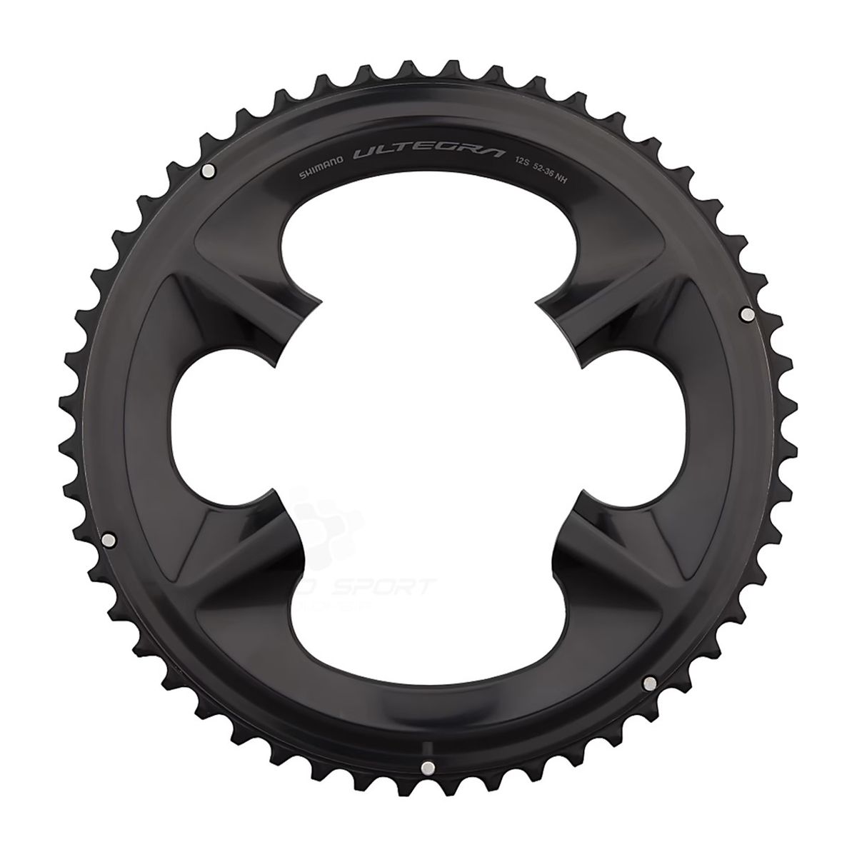 SHIMANO - Plato Coronilla Shimano Ultegra R8100 12v Biplato 52 Dientes