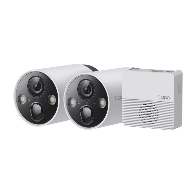 TP LINK - Tapo C420S2 Cámara de seguridad con Bateria 2K QHD Tp-Link