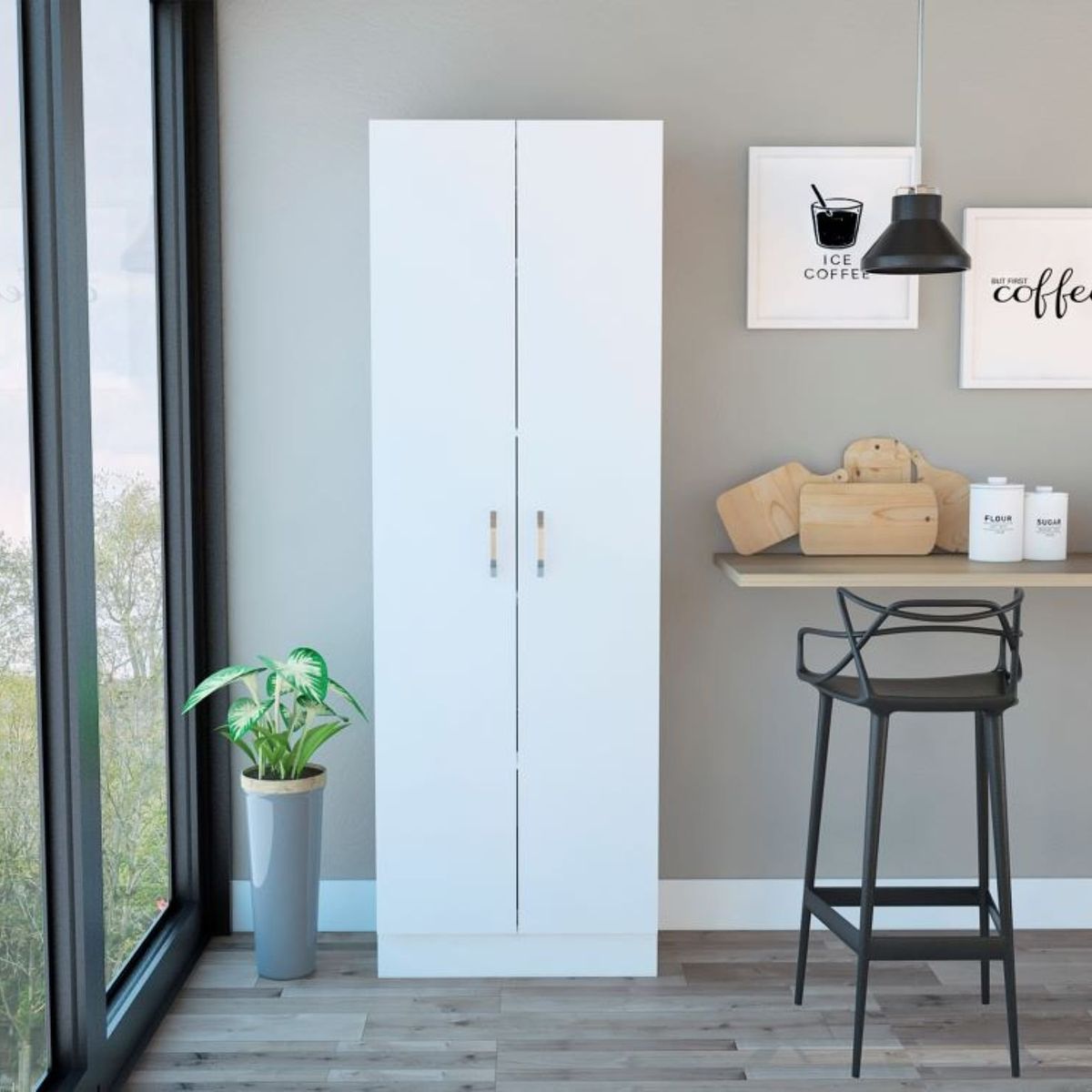 RTA MUEBLES - Alacena Multiusos Blanco ALB 2334 RTA