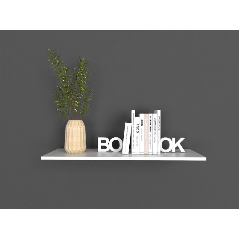 RTA MUEBLES - Entrepaño Organizador 80 Blanco ELB 6144 X 6 Unidades RTA