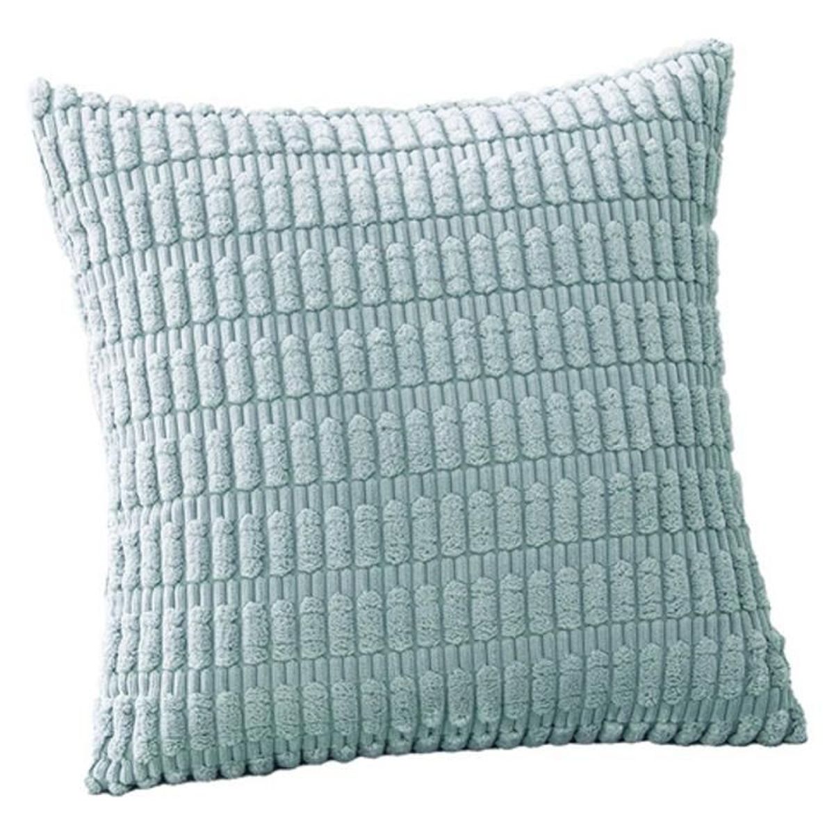 DIMATEX LEON - Cojín Felpa Suave Decorativo Sala Azul Claro 45x45cm Refconill