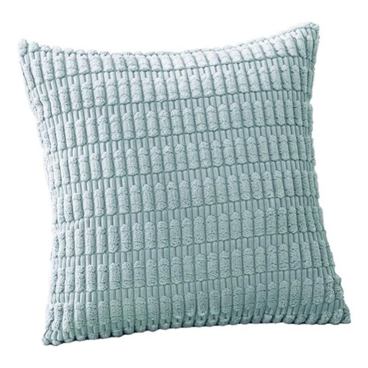 DIMATEX LEON - Cojín Felpa Suave Decorativo Sala Azul Claro 45x45cm Refconill