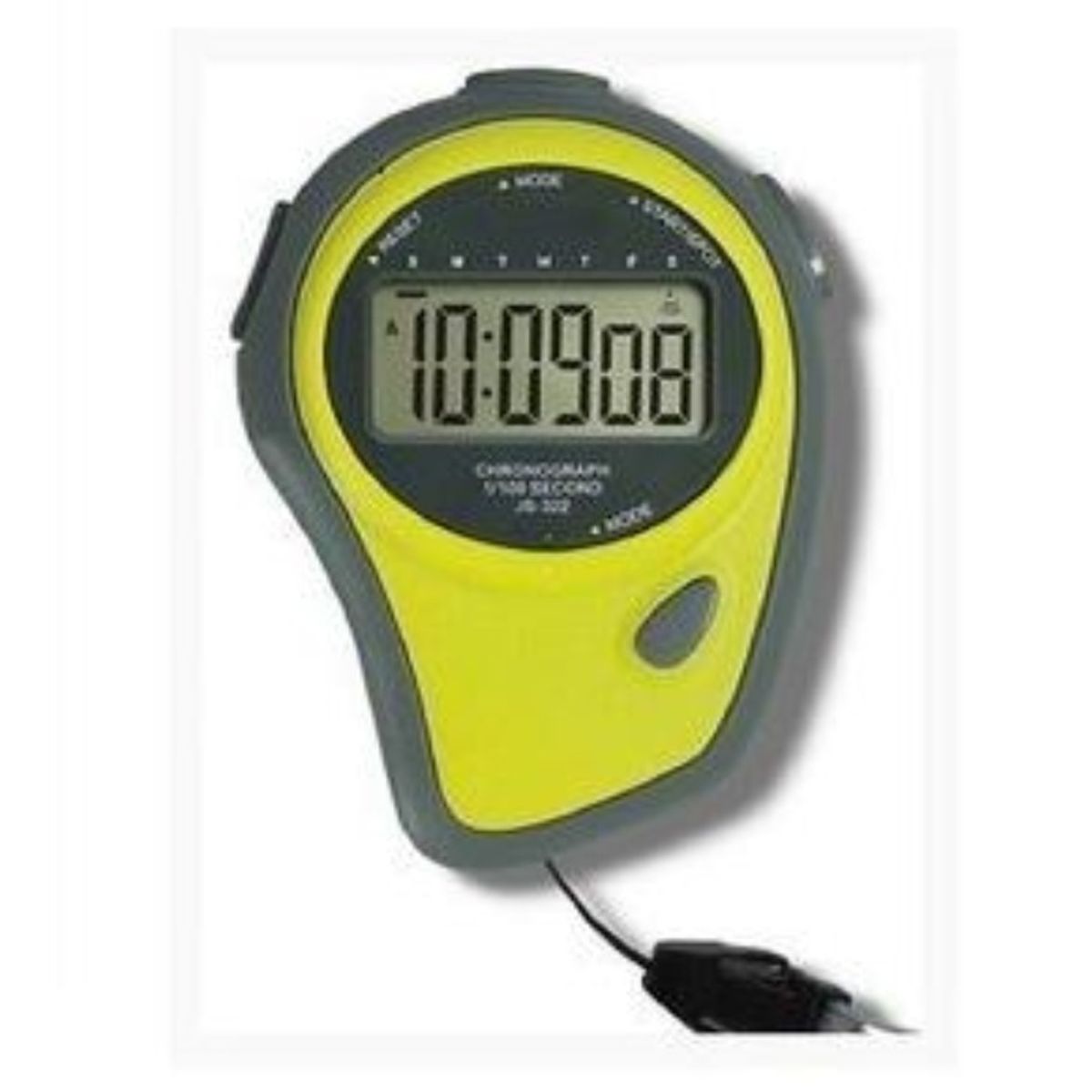 SPORT FITNESS - Cronometro Deportivo Sport Fitness Gris Con Amarillo