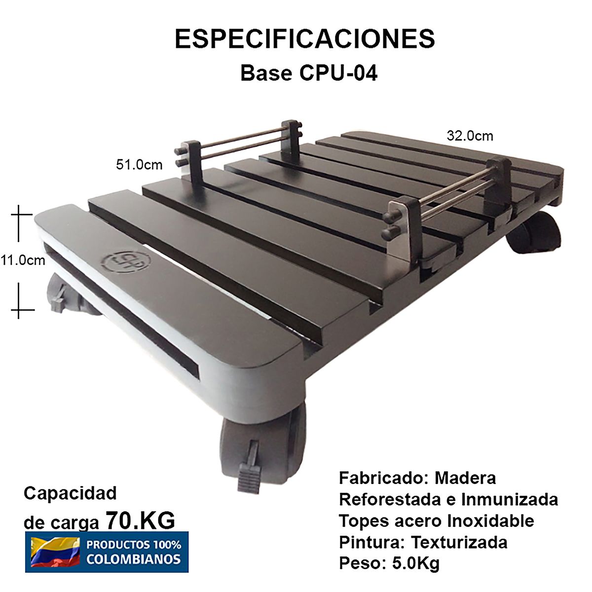 GENERICO - BASE TORRE COMPUTADORES BCPU-04 SH-Planet
