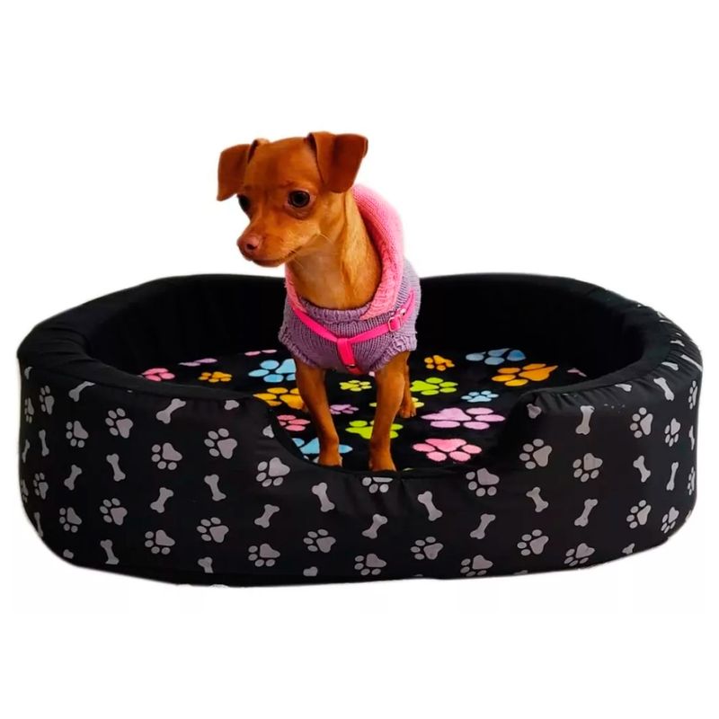 GENERICO - Cama 3 Para Perro O Gato Resistente 50x60x16cm Mascotas