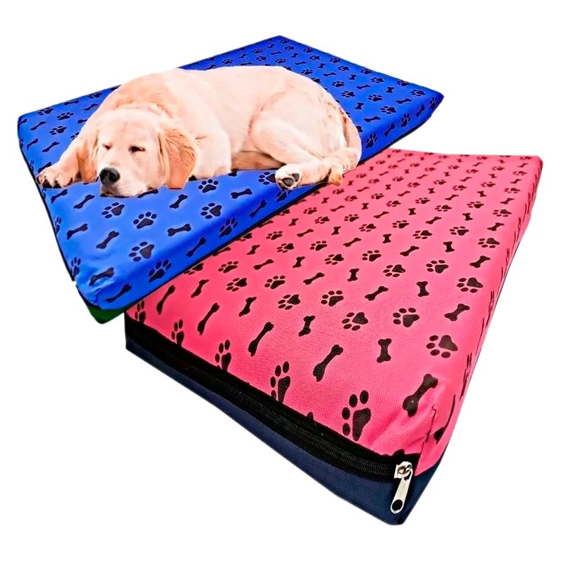 GENERICO - Colchoneta Cama Para Perro Gato 60x50x7cm Resistente Hembra