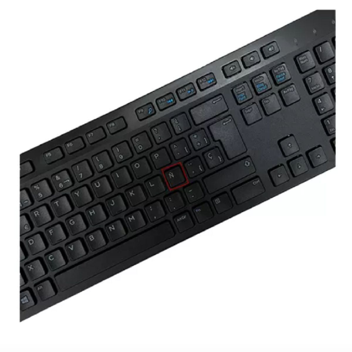 DELL - COMBO TECLADO MOUSE USB DELL KM300C NEGRO EN ESPAÑOL