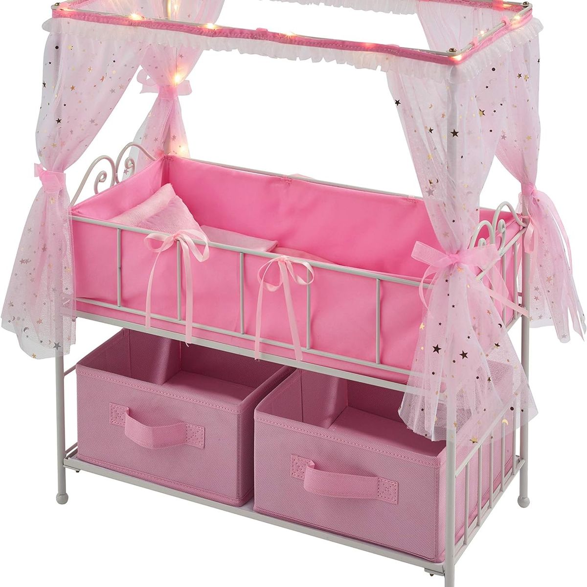 GENERICO - ❤ Cuna Para Bebe Reborn ❤ Rosada ❤