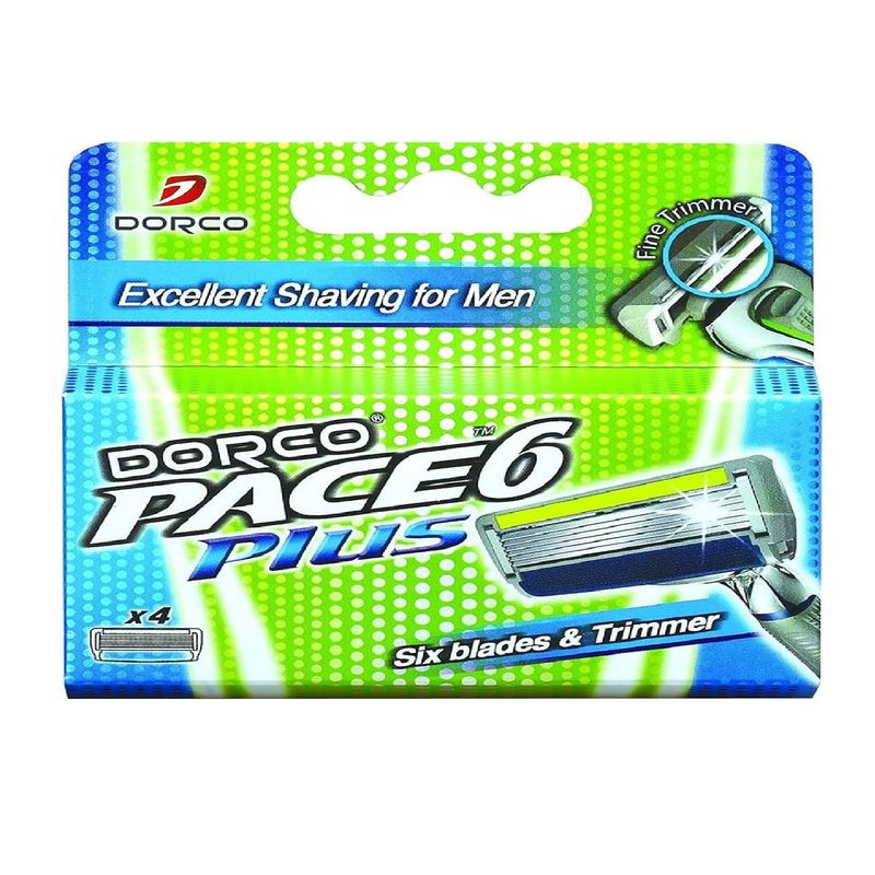 DORCO - Repuesto Maquina De Afeitar 6 Hojas Dorco 4 Unid