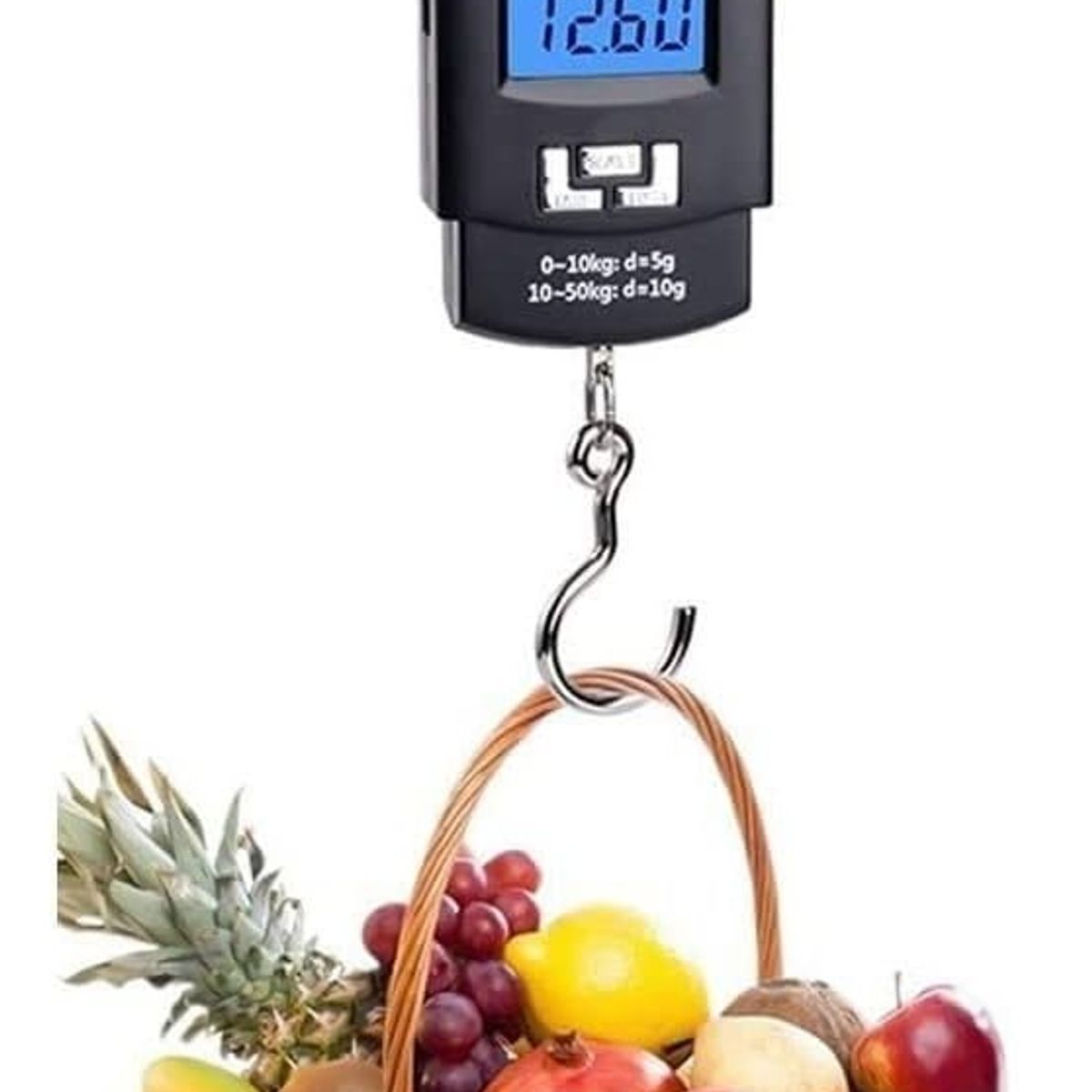 GENERICO - Pesa Gramera Digital Bolsillo Hasta 50kg Electronica Onzas