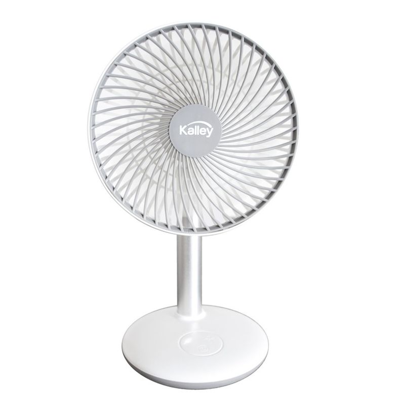 KALLEY - Ventilador de Mesa KALLEY K-VM6B Recargable Blanco