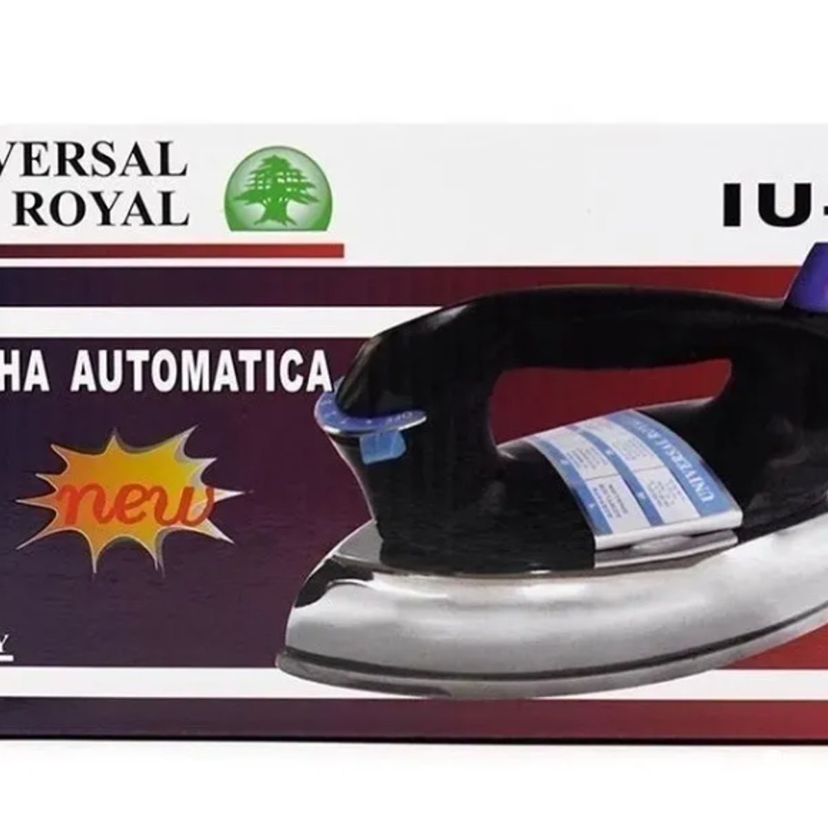 GENERICO - Plancha Universal Royal Iu-78 Control Temperatura