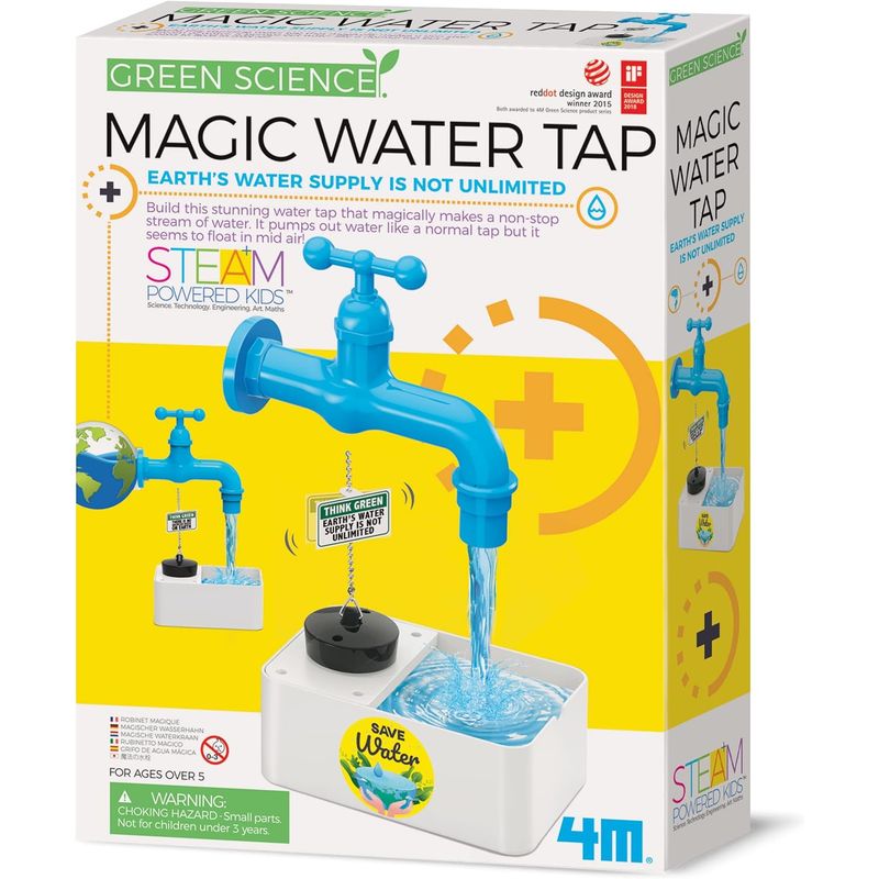 4M - Set Creativo De Ciencia Para Niños Grifo Mágico 4m Niños