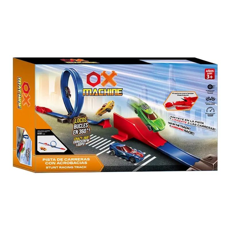 OX TOYS - Pista de expulsión con 1 carro surtidos OMT24036