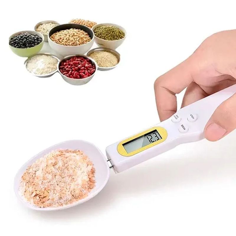 GENERICO - Cuchara Gramera Digital con Pantalla LCD para Cocina