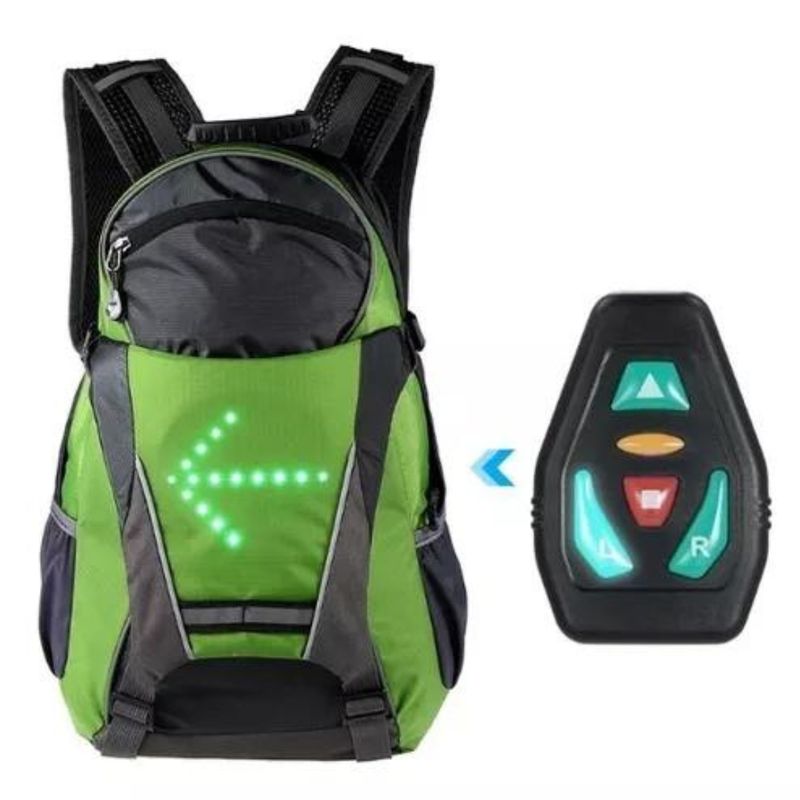 GENERICO - Morral Con Direccionales Led verde