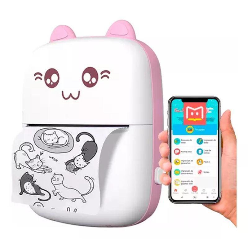 GENERICO - Mini Impresora Térmica Para Celular