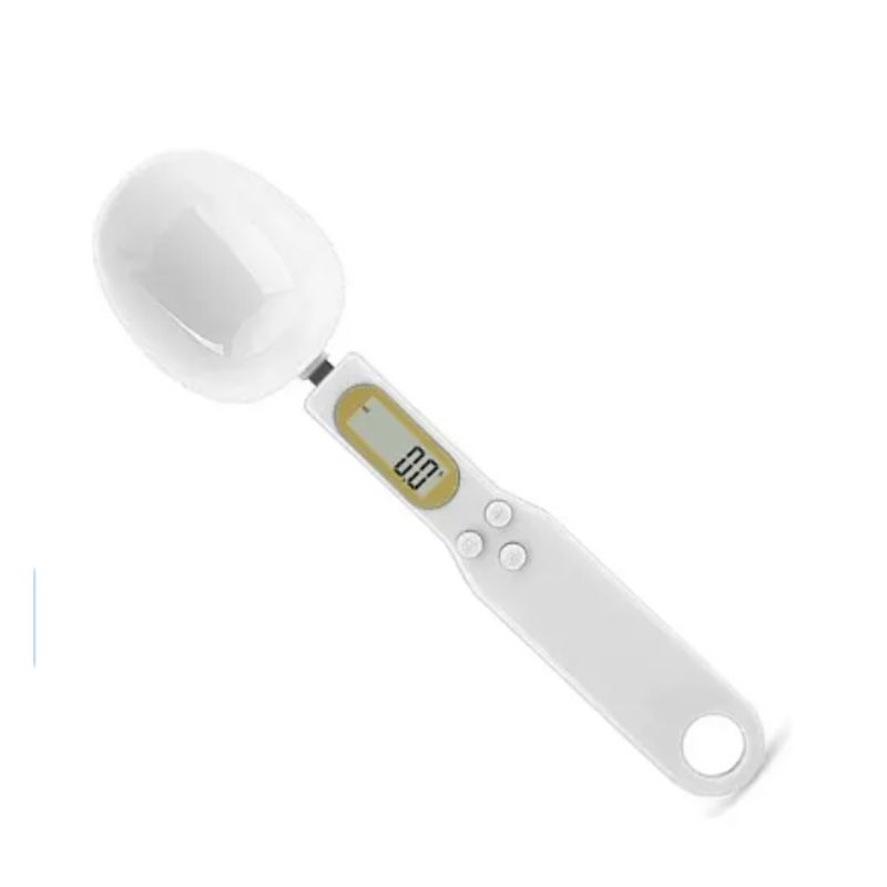 GENERICO - Cuchara Gramera Capacidad máxima 500 g Color Blanco