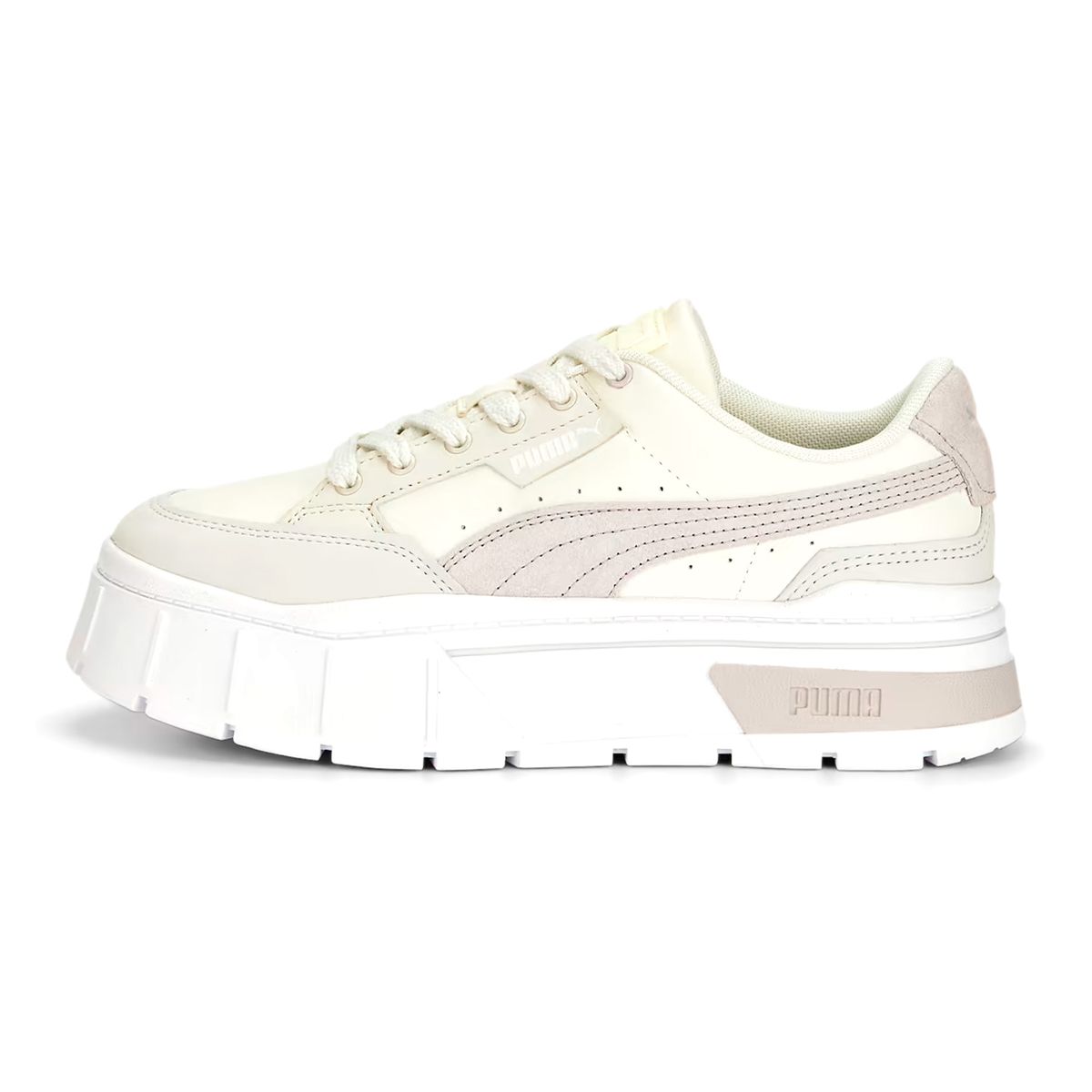 PUMA - Tenis Puma Blanco para Dama PM Mayze Stack luxe white 389853-01