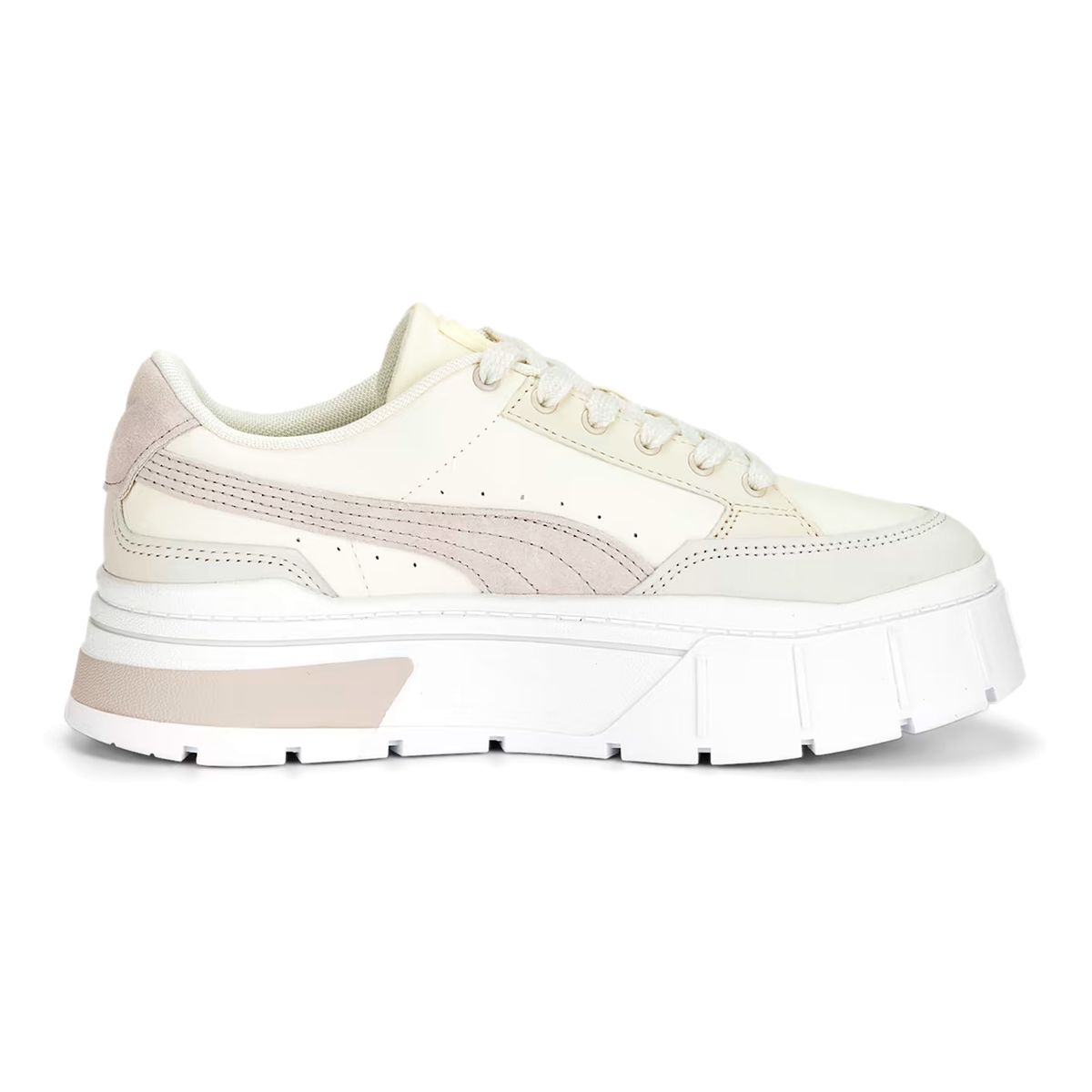 PUMA - Tenis Puma Blanco para Dama PM Mayze Stack luxe white 389853-01