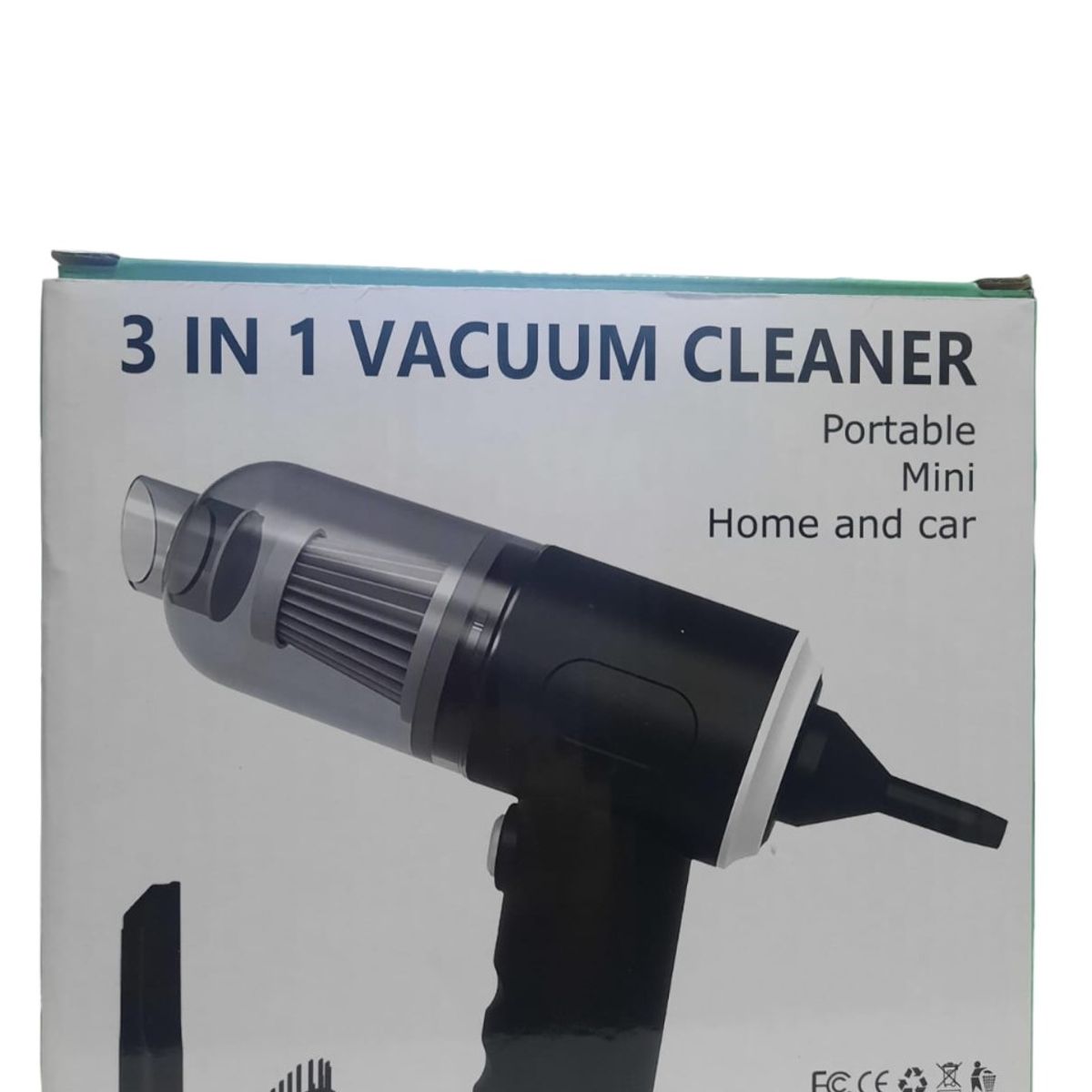 GENERICO - Mini Aspiradora Portátil 3 En 1 Recargable Usb Hogar Carro
