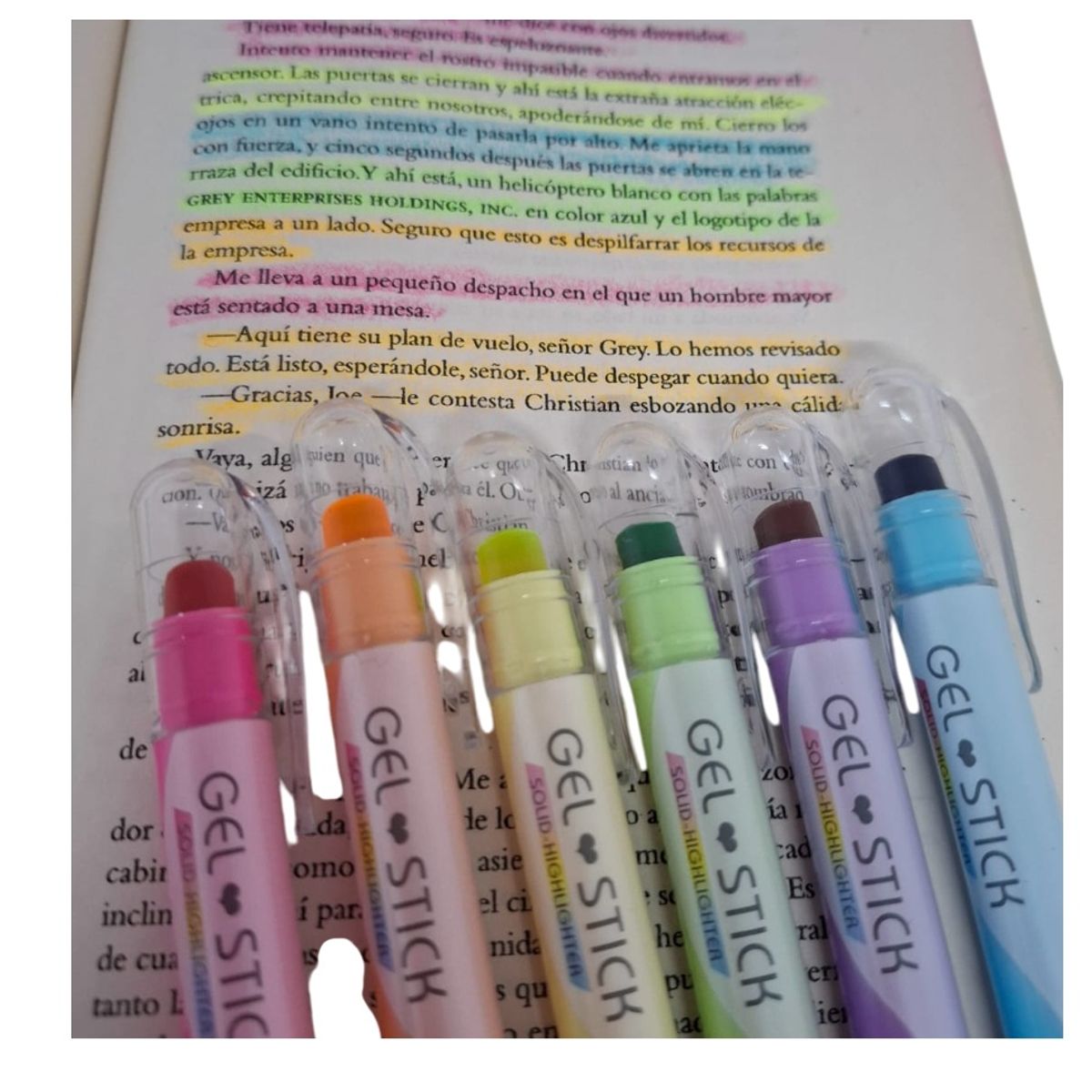 GENERICO - Resaltador Crayola Marcador Colores Rotulador Para Biblia X6