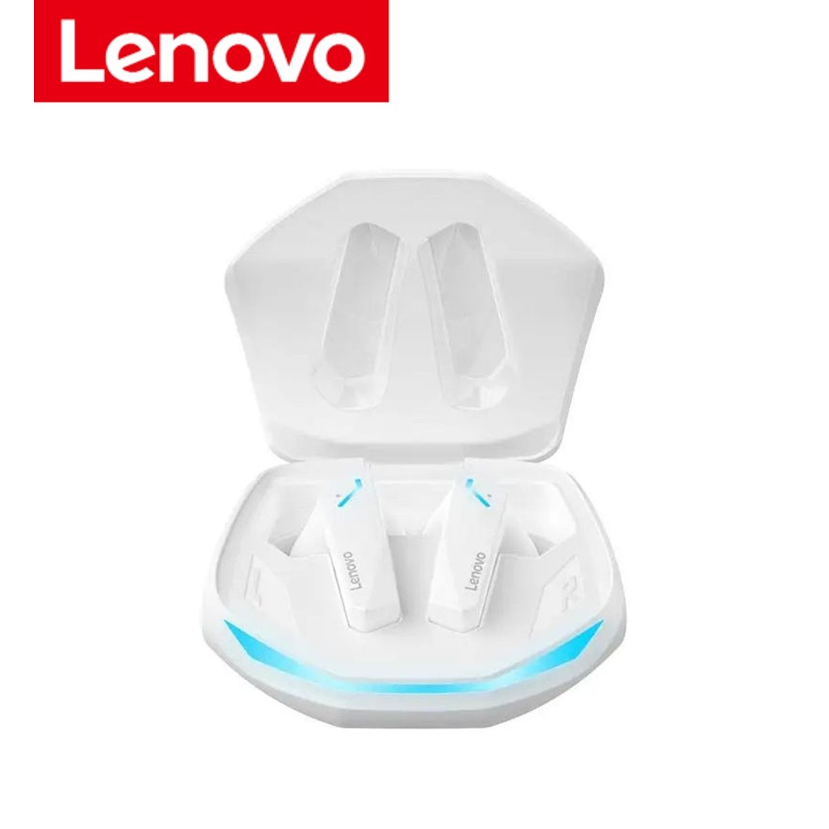 LENOVO - Audífonos Lenovo GM2 pro Inalambrico Gaming Deportivos Livepods Blanco