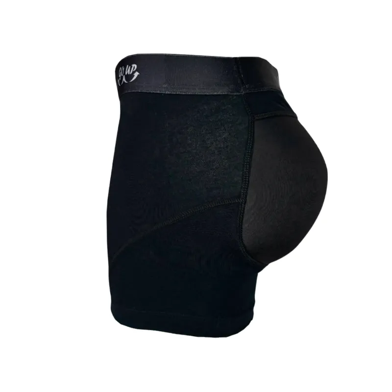GO UP - Bóxer Aumenta Glúteos Licrado Negro - Go Up para hombre