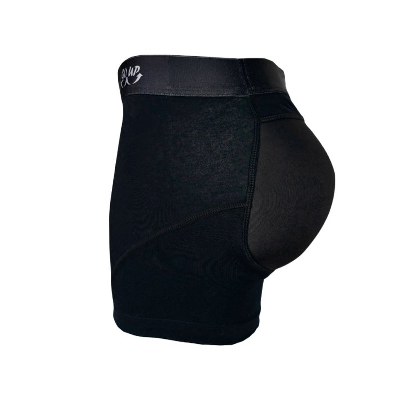 GO UP - Bóxer Aumenta Glúteos Licrado Negro - Go Up para hombre_.
