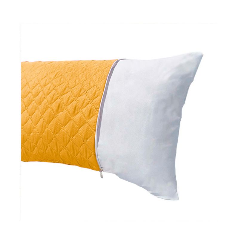 LENCICOL - Protector Almohada Acolchado 50cm70cm Mostaza