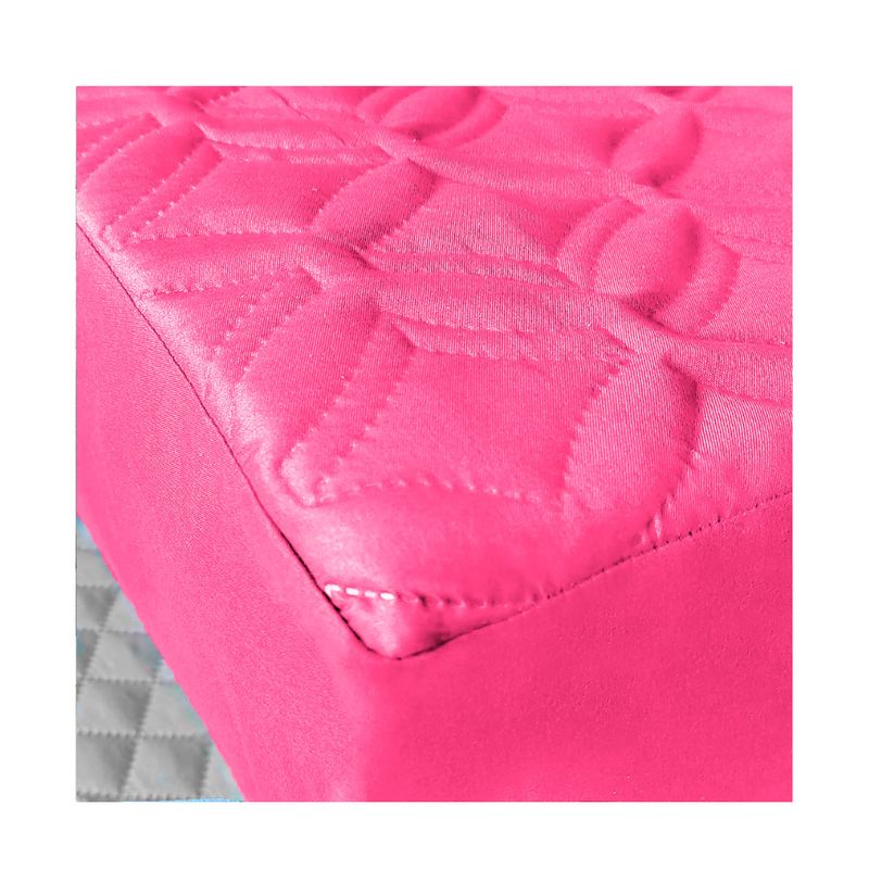 LENCICOL - Protector Colchón Impermeable Semidoble Fucsia