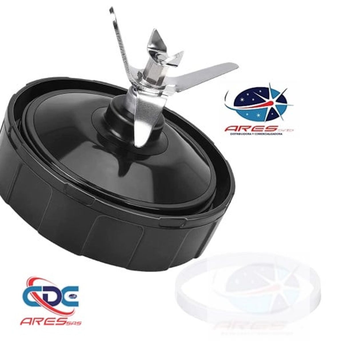 GENERICO - Cuchilla Para Licuadora Nutri Ninja De 7 Aletas