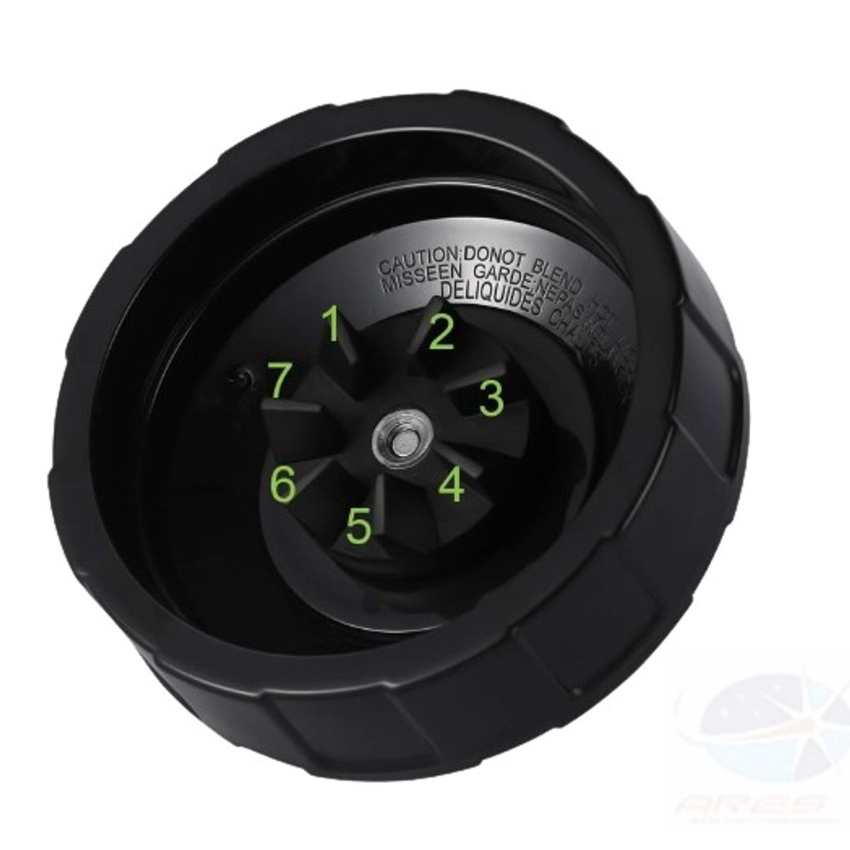 GENERICO - Cuchilla Para Licuadora Nutri Ninja De 7 Aletas