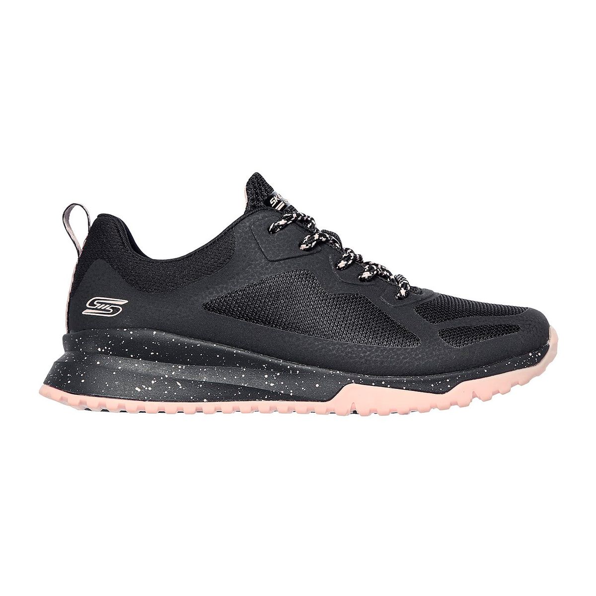 SKECHERS - TENIS SKECHERS NEGRO PARA DAMA SK BOBS SQUAD 3 STAR FLIGHT BLACK