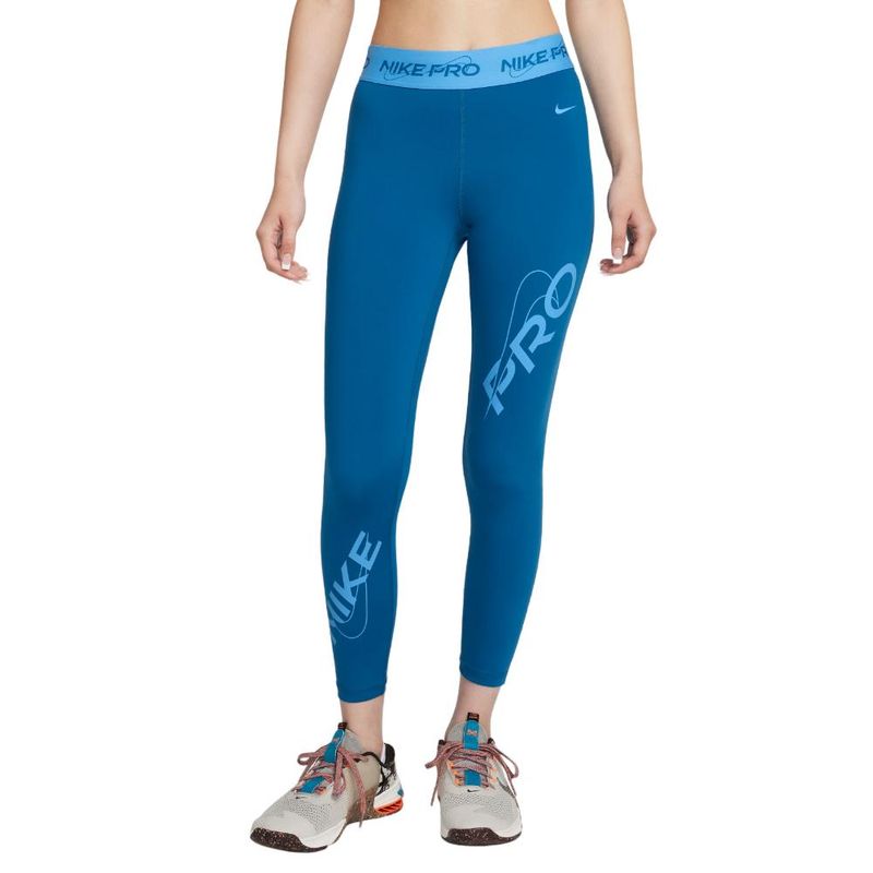 NIKE - Lycra Nike Pro Mujer-Azul