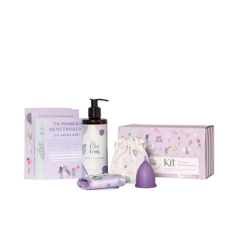 LIFECUP - Kit Primera Menstruación 1