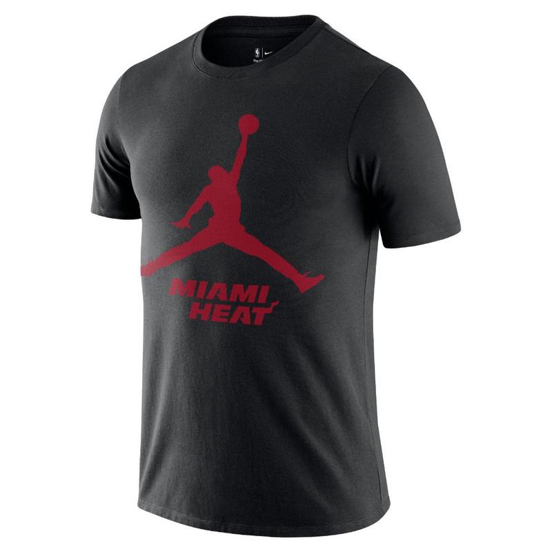 NIKE - Camiseta Nike Miami Heat Essential-Negro