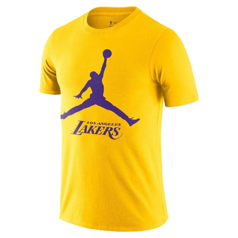 NIKE - Camiseta Nike Los Angeles Lakers Essential-Amarillo