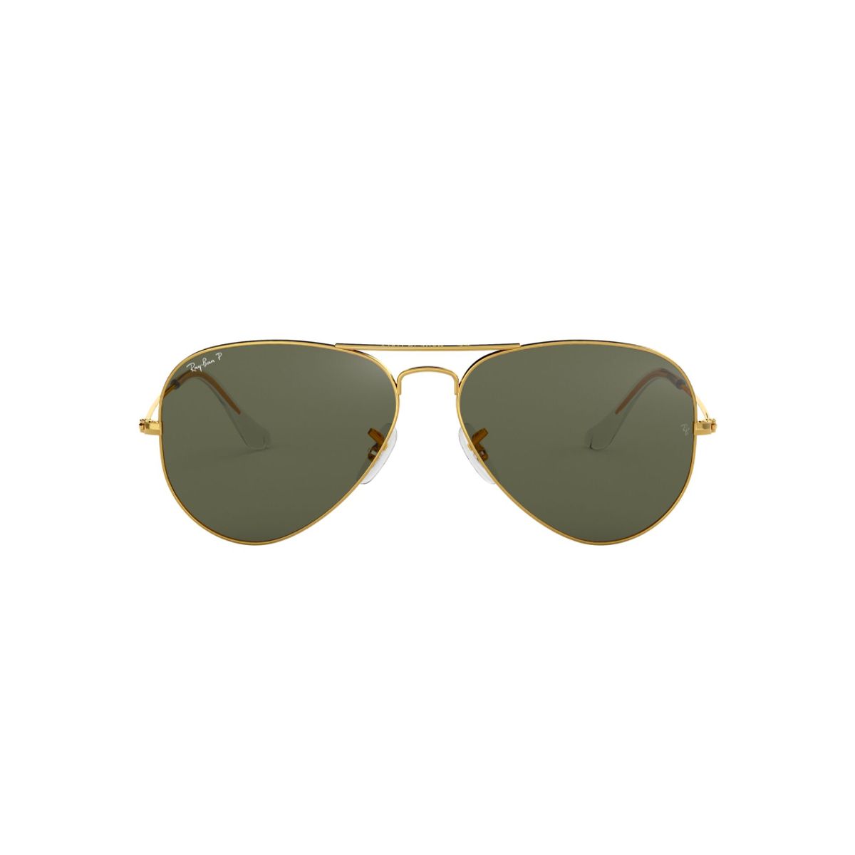 RAY BAN - Gafas de Sol Ray-Ban Aviator RB3025 Blanco Hombre y Mujer Polarizado