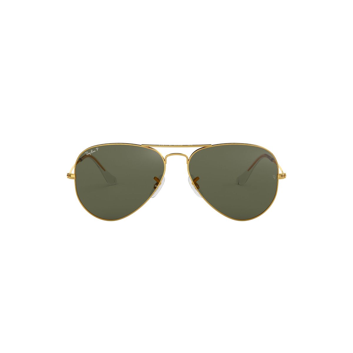 RAY BAN - Gafas de Sol Ray-Ban Aviator RB3025 Blanco Hombre y Mujer Polarizado