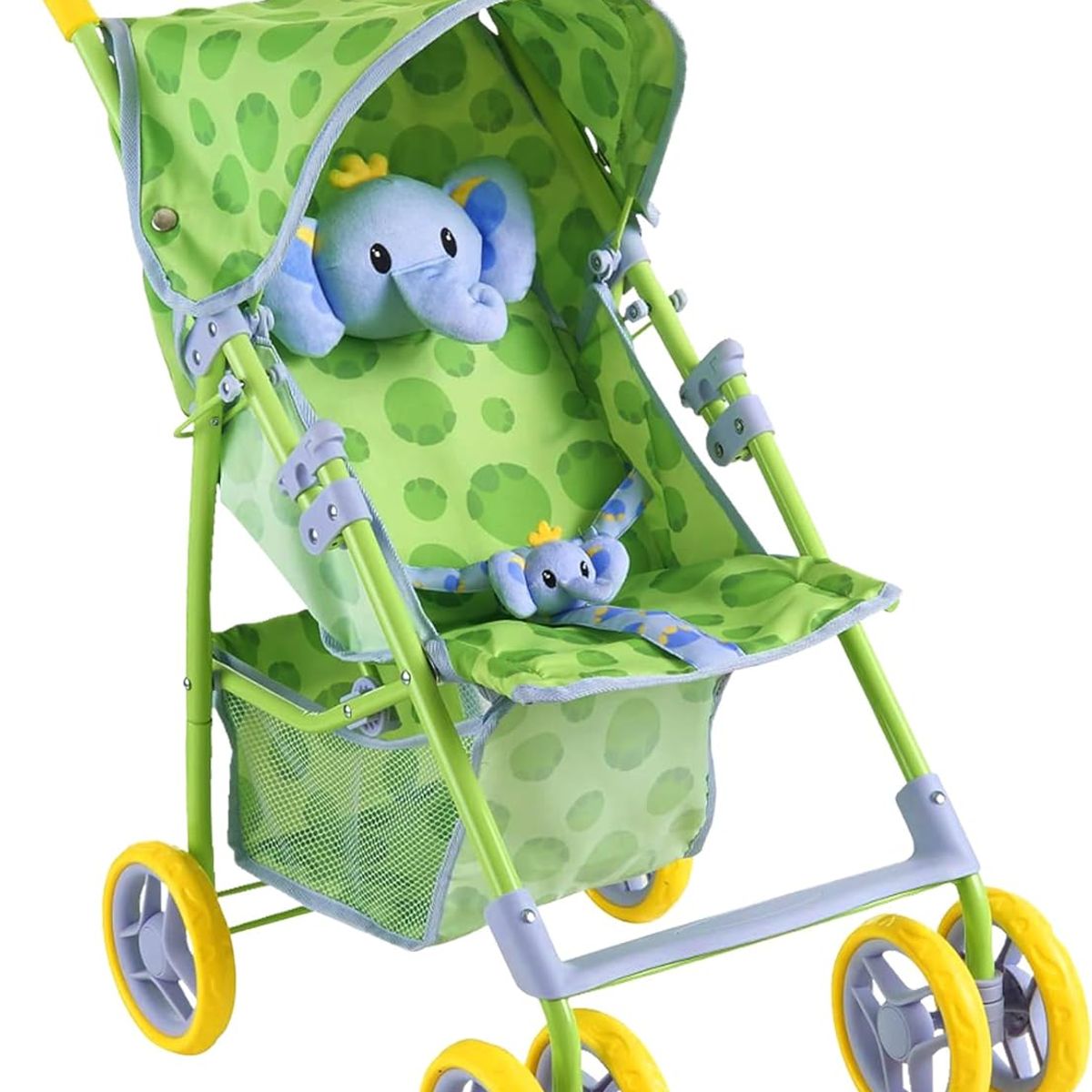 GENERICO - ❤ Coche Elefante Verde  ❤ Para Bebe Reborn ❤