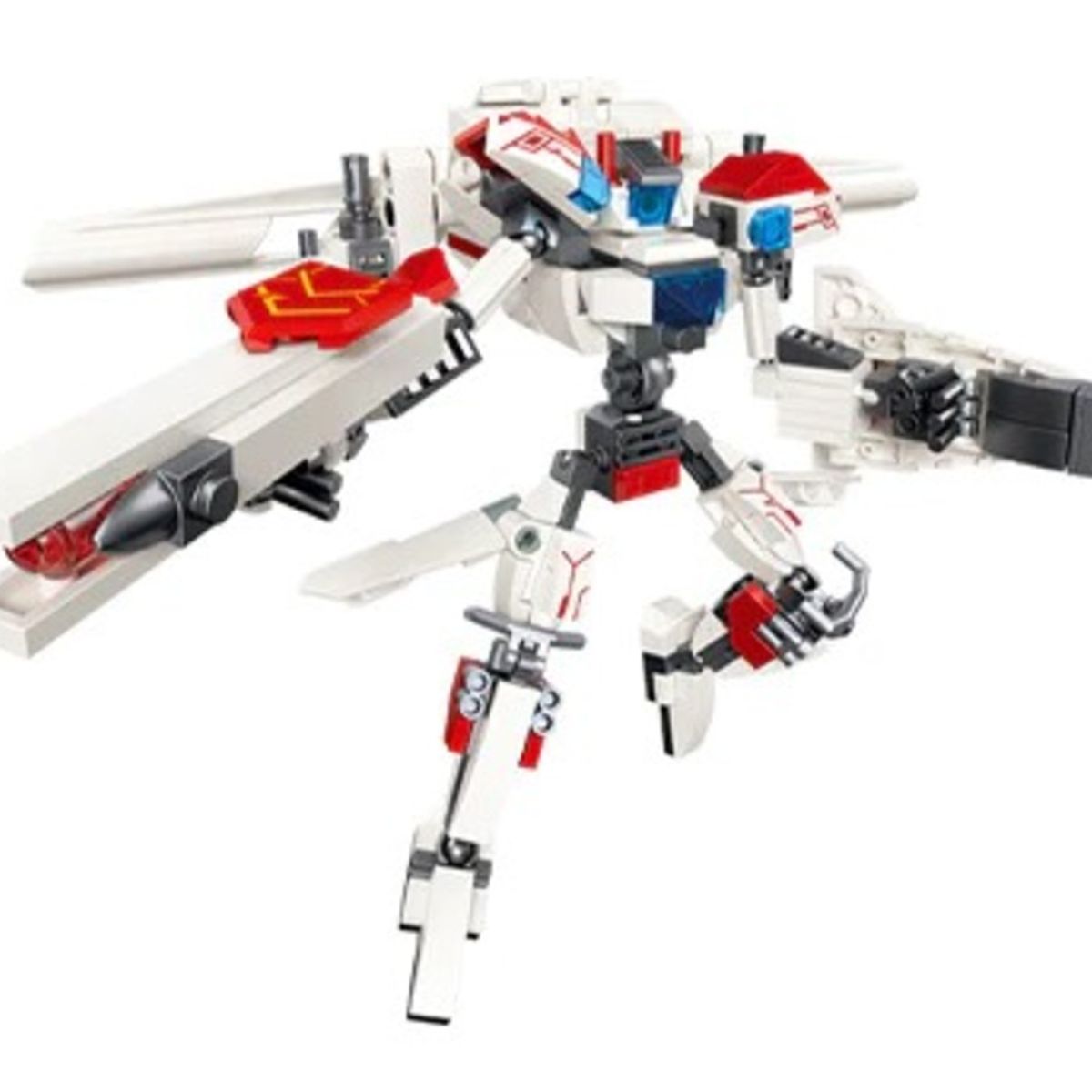 GENERICO - Robot Tipo Lego Bloques De Construcción 266 piezas