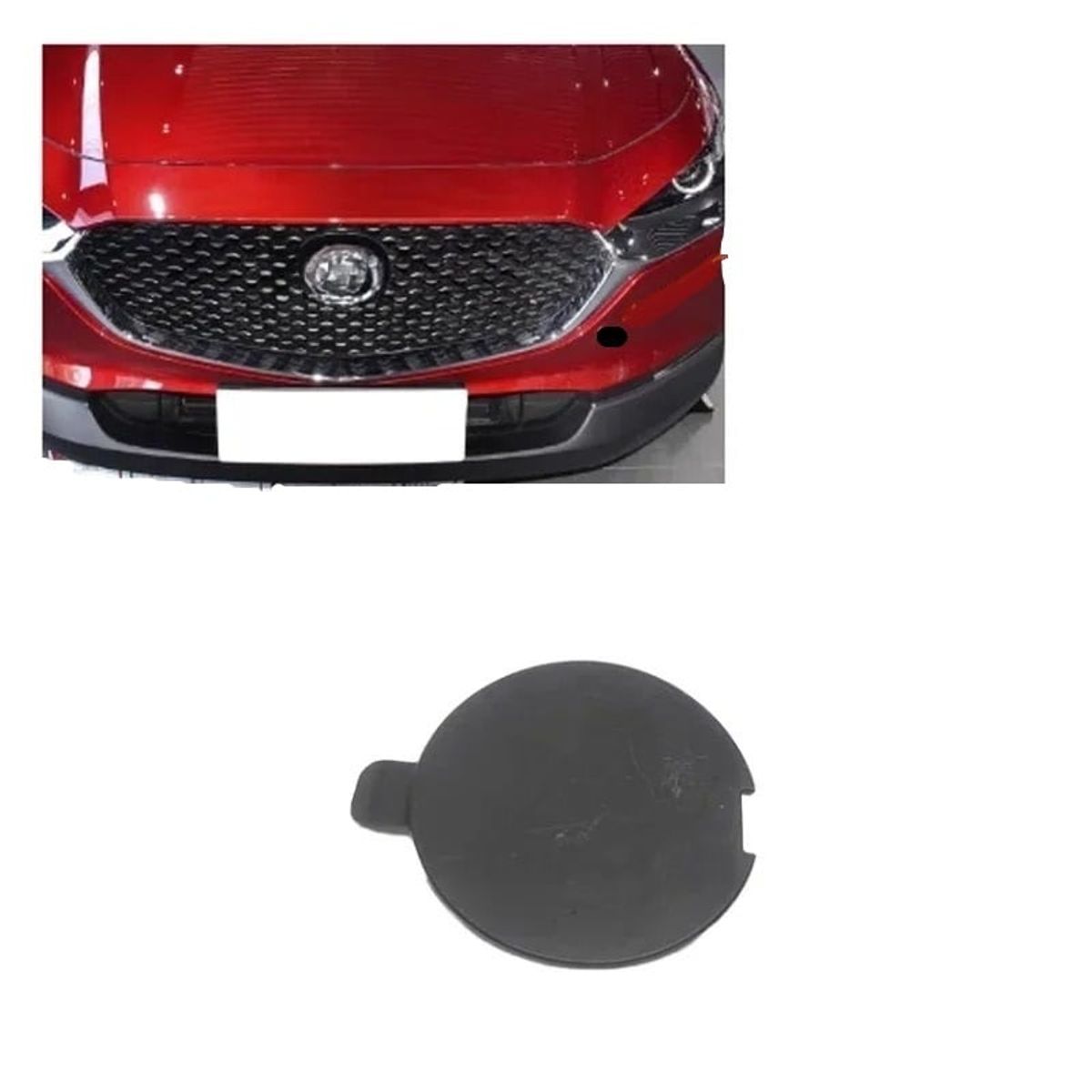 MAZDA - accesorios mazda cx30 tapa bomper delantero izquierdo lh