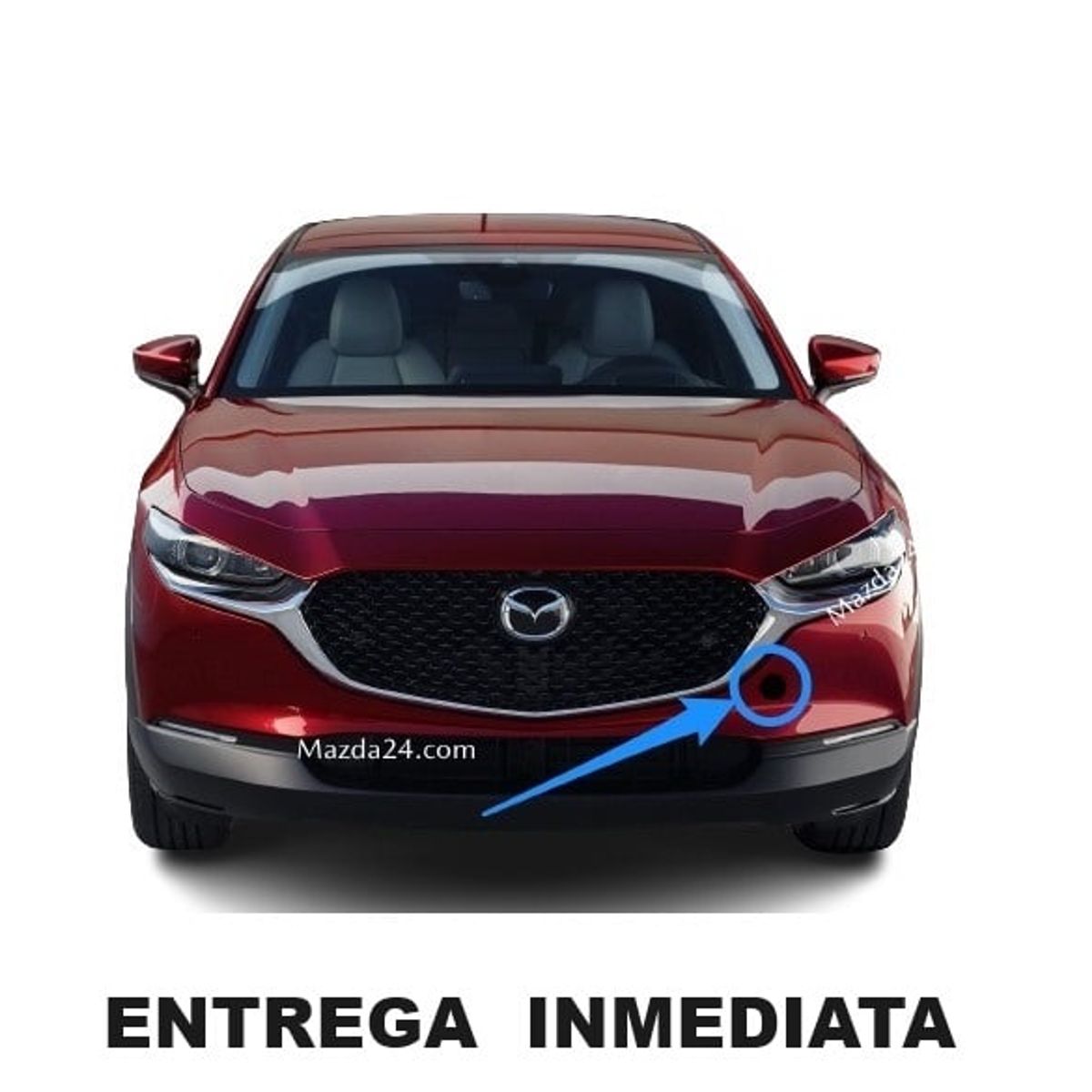 MAZDA - accesorios mazda cx30 tapa bomper delantero izquierdo lh