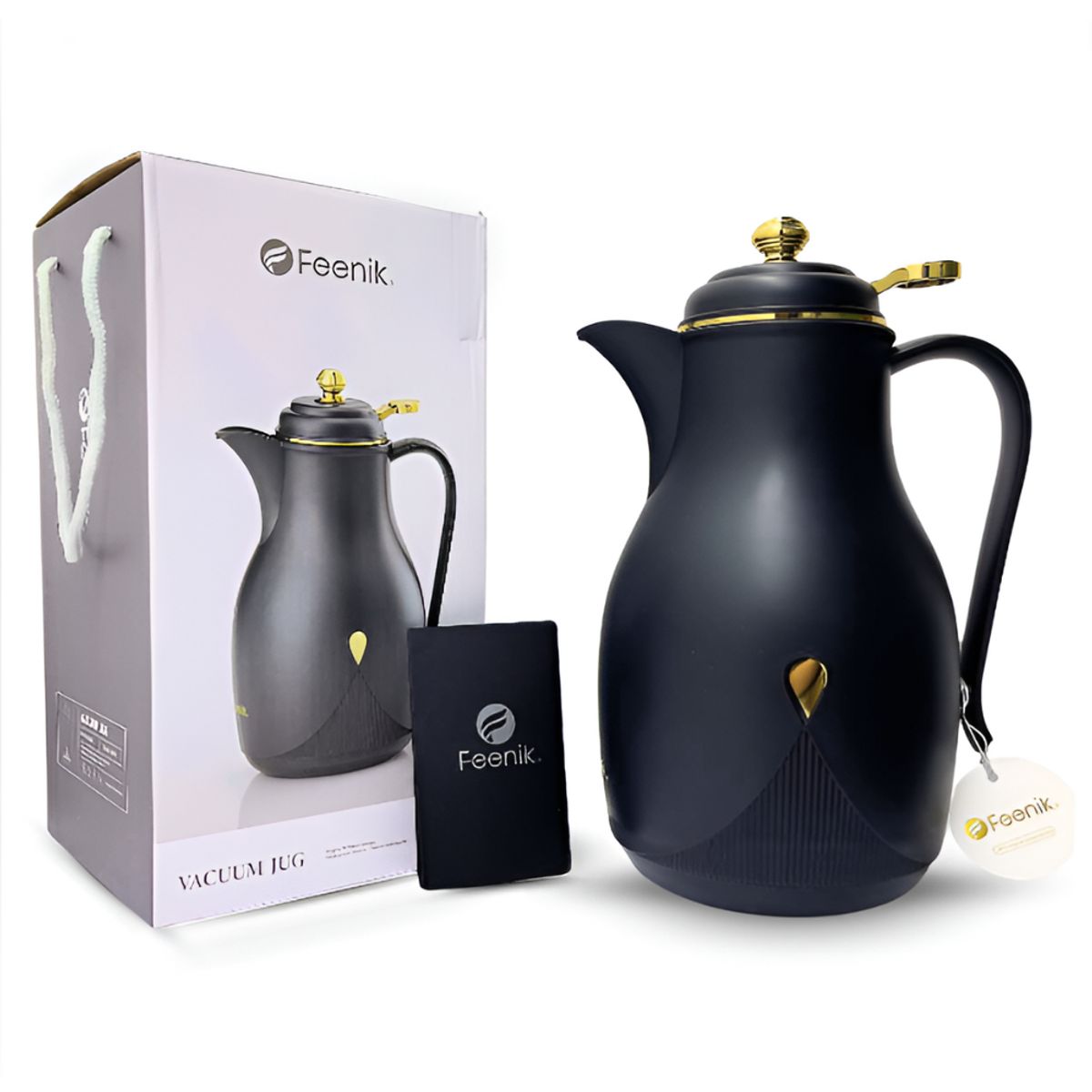 GENERICO - Termo Para Bebidas Calientes Feenik 1 Litro Diseño Arabe