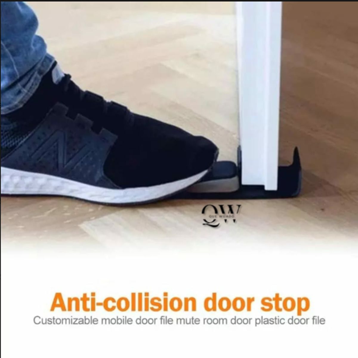 GENERICO - Soporte De Cuña Invisible Portatil Para Puerta