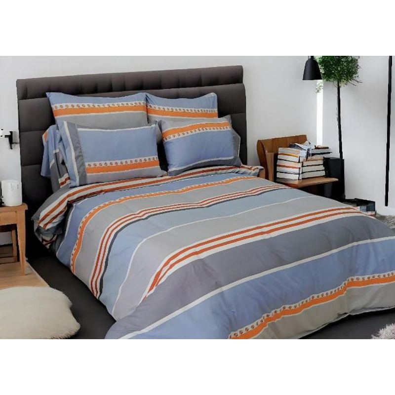 SIRENITAS - Juego de sabanas Cama Queen Gris