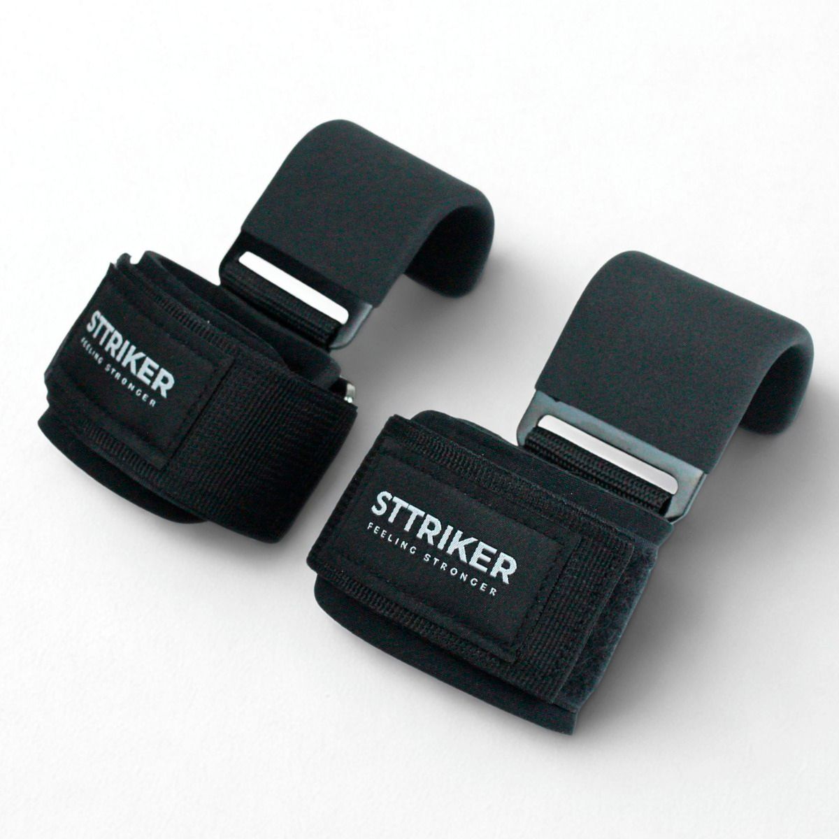 GENERICO - Kit X2 Straps Gancho Agarre Correas Levantamiento Pesas Gym